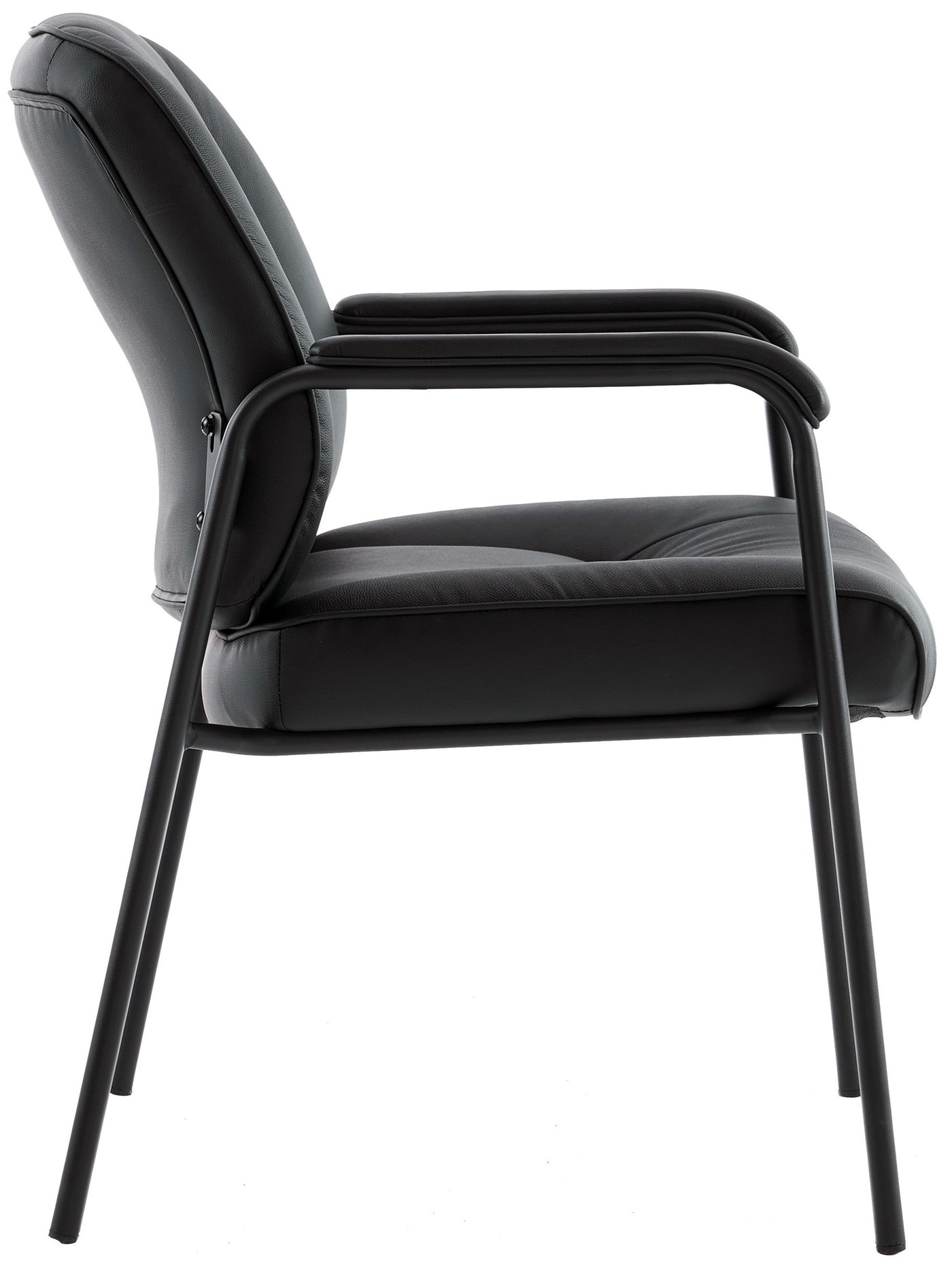 Harwick 820L leather waiting room chair — view 4