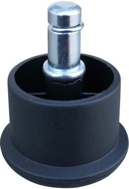 Set of five Harwick floor glides